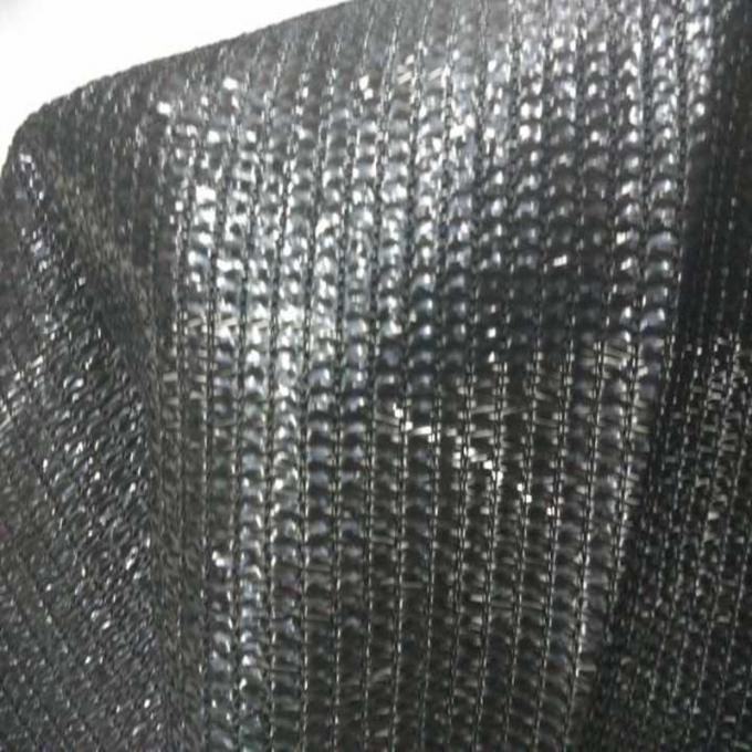 HDPE UV Treated Black Garden Sun Shade Net , Shade Cloth Fence PE Material