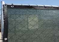 Virgin Polyethylene Privacy Fence Screen Netting For Tennis Court 130gsm - 200gsm