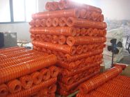 China Heavy Duty HDPE Plastic Safety Fence Block Off Property Lines / Unfinished Buildings company