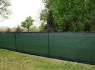 Virgin Polyethylene Privacy Fence Netting Warp Knitted Type Founded