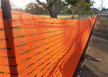 China Oval Shape Plastic Safety Fence SR Style HDPE Safety Security Fencing factory
