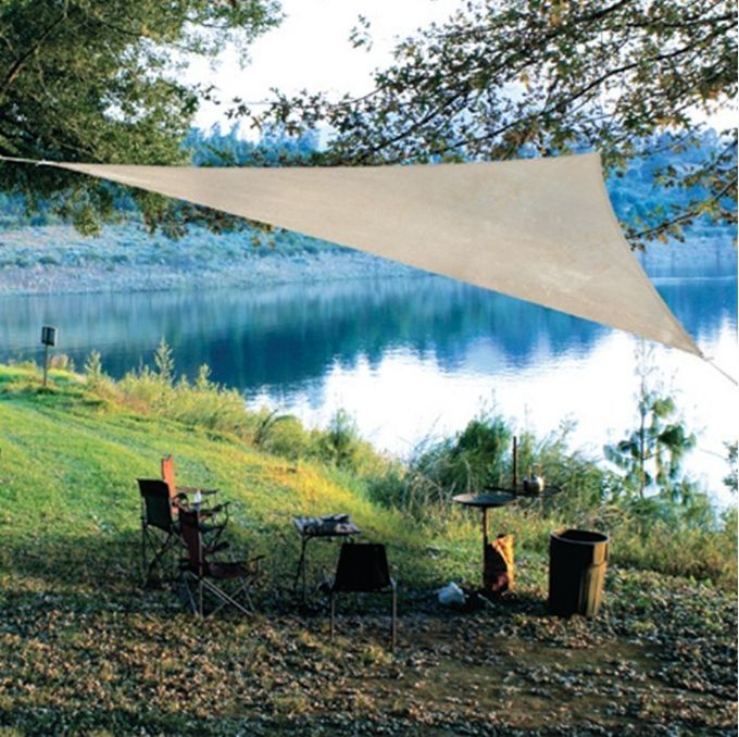 HDPE with UV longer useful life outdoor sun shade sail