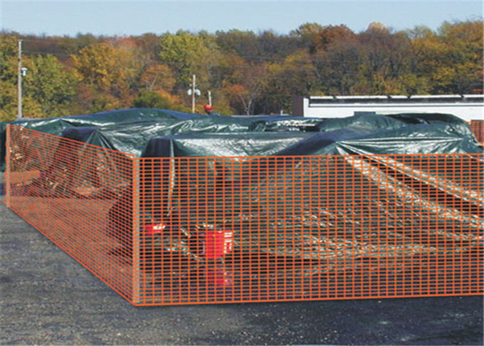Safety Edge Temporary Plastic Construction Fence Control Hazardous Chemical Areas Available
