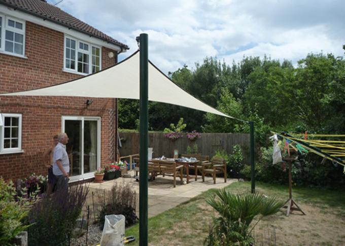 White Triangle Sun Shades For Patios Driveway Courtyard White Triangle Sun Shades For Patios