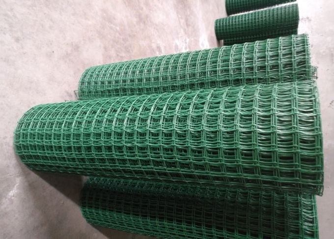 50x50mm Green Extruded Plastic Garden Fence With High Density Polyethylene