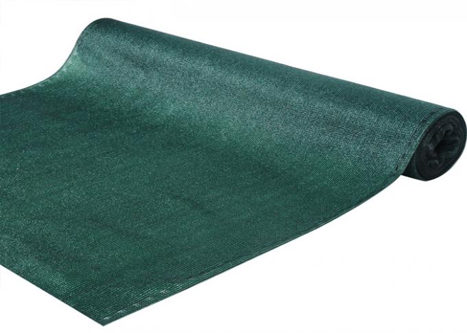 Warp Knitted Green Shade Cloth , 30-300 GSM Agricutural Farms Sun Screen Fabric