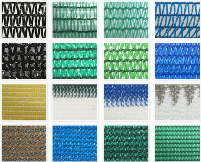 High Strength Greenhouse Shading Mesh Mildew And Rot Resistant Available 6 Needles