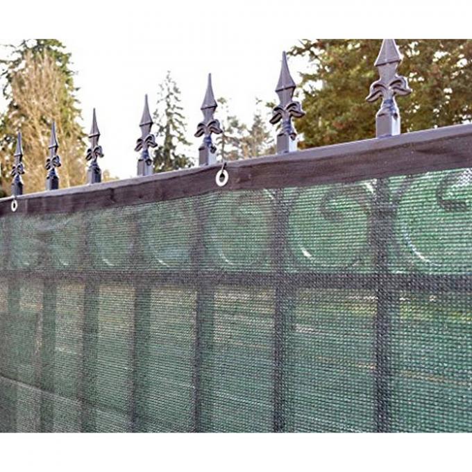 Residential Privacy Fence Netting For Basketball Court / Construction Sites