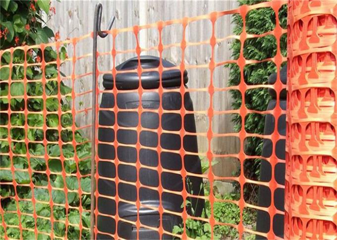 Anti Corrosion Plastic Barrier Fencing , UV Stabilized Snow Control Fence
