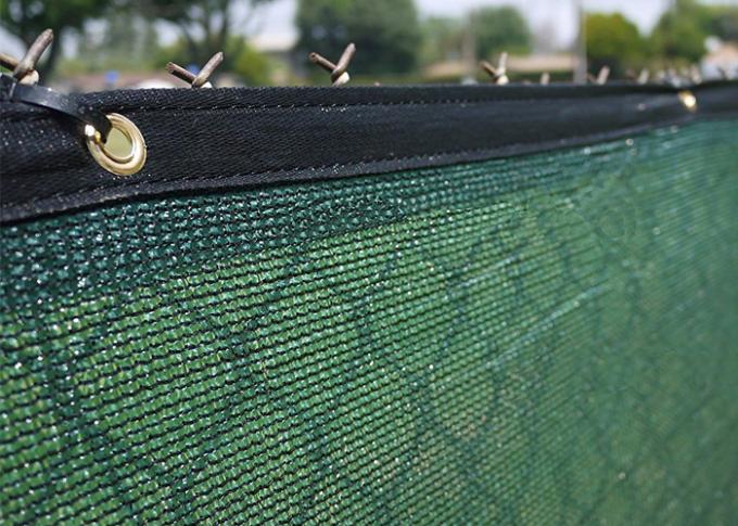 HDPE 180GSM Black Privacy Fence Screen Mesh Netting With 90% Blockage