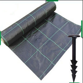 PP Black - Green Biodegradable Landscape Fabric For Stop Grass Growing