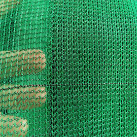 30% - 95% Shade Rate Construction Safety Mesh Netting With Eyelet 6 Needls Wraped Type