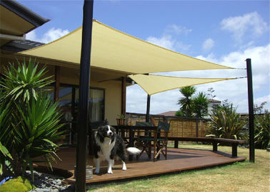 100% Virgin HDPE With UV Treated Garden Shade Sail Outdoor Sun Shade Sails Triangle And Square Shape