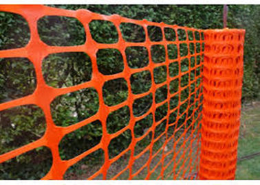 Custom Colorful Plastic Security Fencing , Anti Corrosion Plastic Barrier Fencing Mesh