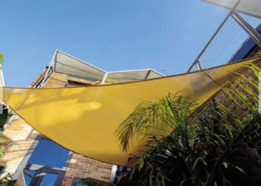 Colorful Outdoor Triangle Shade Sail Stainless Steel D Ring Available