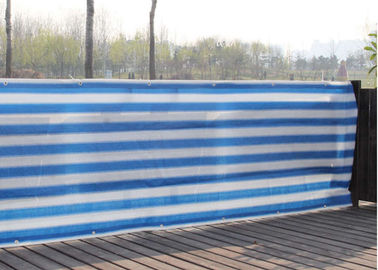 Virgin HDPE Balcony Protection Fence Privacy Screen 80% - 99% Shade Rate