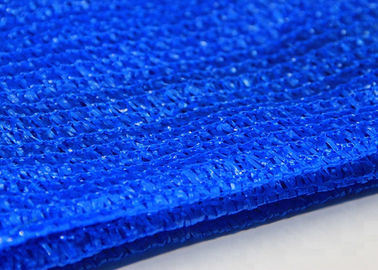 100% HDPE Blue Sun Shade Net For Agricultural Farms / Greenhouse / Horticulture