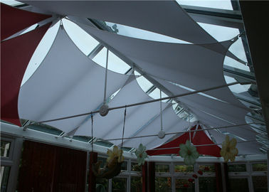 Polyester Dark Grey Sun Shade Sail Stainless Steel D / A Ring Available