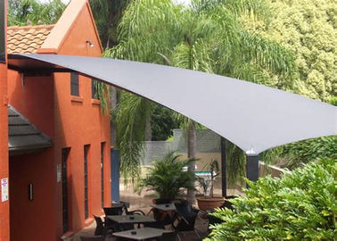 Grey Rectangle Waterproof Sun Shade Sail For Seating Areas And Playgrounds