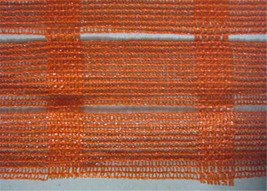 Industrial Portable Orange Plastic Mesh Barrier Fence Netting For Open Excavations