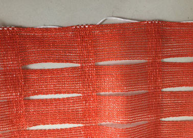 PE Highly Visible Orange Snow Fence With Oval Mesh Openings 50g/m2 - 300g/m2