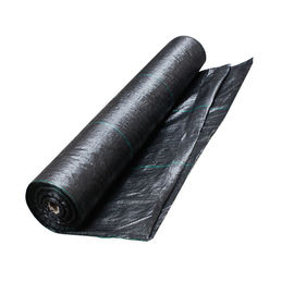 Plastic Polyethylene Weed Control Fabric With Strip Eliminates Weed Growth