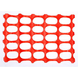 Light Weight Construction Barrier Mesh , Crowd Control Guardian Temporary Plastic Fencing