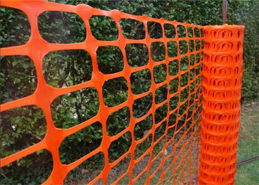 High Visablity Orange Plastic Safety Fence With Barrier Tape / Traffic Cones