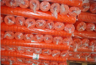 Virgin HDPE Plastic Barrier Fencing Mesh For Construction Warning Barrier 110*26mm