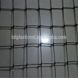 Non Conductive Bird Netting For Fruit Bushes , Black Fabric Bird Netting