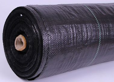 Plastic Polyethylene Weed Control Fabric With Strip Eliminates Weed Growth