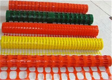 High Visablity Orange Plastic Safety Fence With Barrier Tape / Traffic Cones