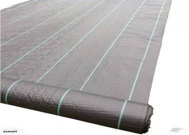 China 90gsm Black / White Weed Control Fabric Keep The Soil Moisture Available factory