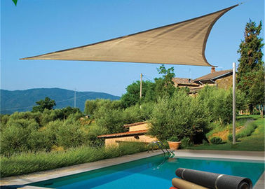 China HDPE Triangle Outdoor Sun Shade Sail Canopy For Carport And Pool factory